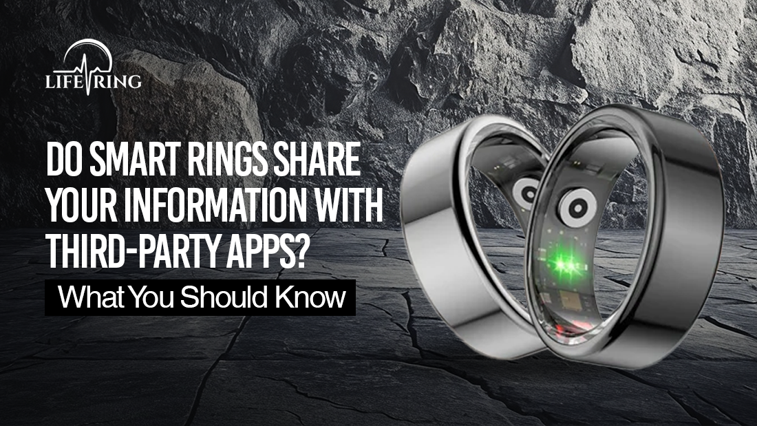 A data security guide answering a critical user question: how smart rings handle your personal information and their connections to other apps.