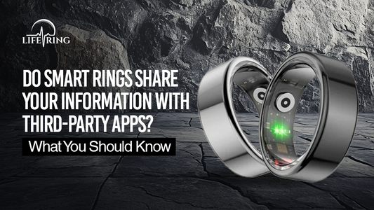 A data security guide answering a critical user question: how smart rings handle your personal information and their connections to other apps.
