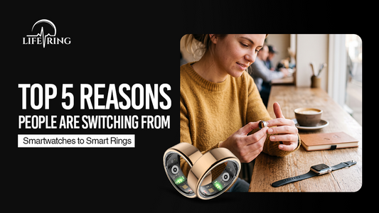 Smart ring and smartwatch compared for sleep tracking, battery life, and screen-free health monitoring
