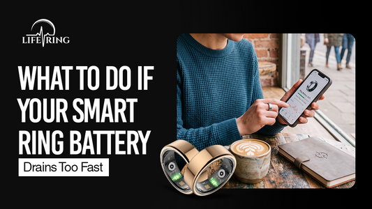 Smart ring battery draining quickly with charging dock and battery troubleshooting steps